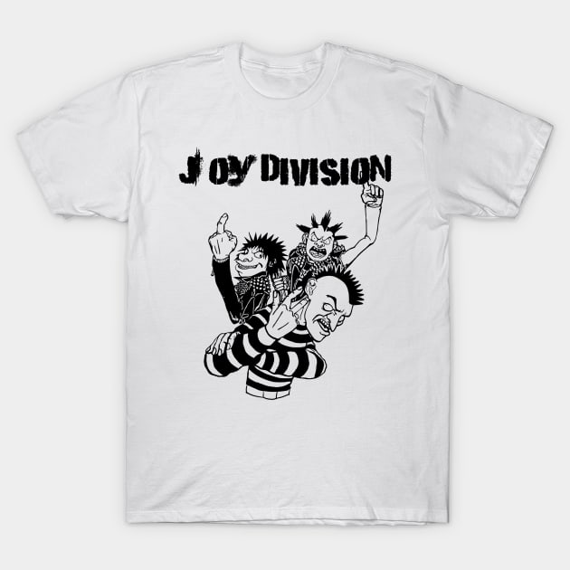 Punk Rock Man Of Joy Division T-Shirt by samsa